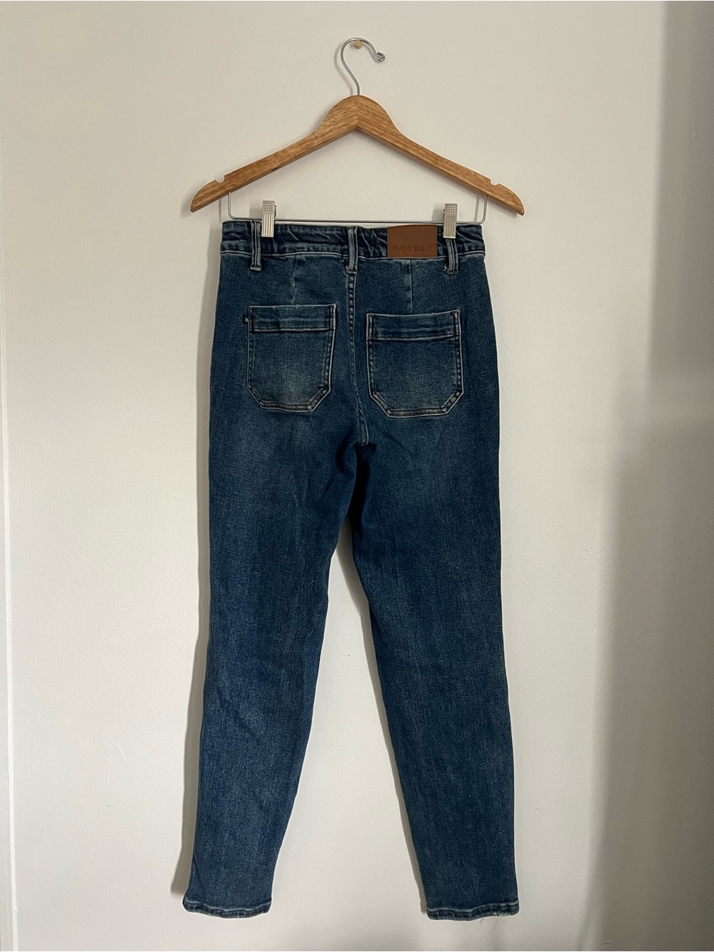 Judy Blue Denim Joggers Size 3/26 Drawstring Relaxed Jeans - Picture 5 of 6
